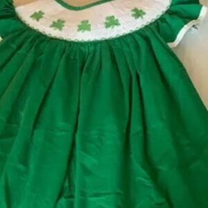 Pleats & Stitches Shamrock Dress